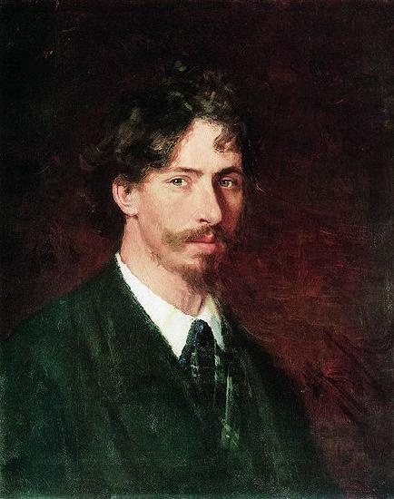 Ilia Efimovich Repin Self portrait oil painting image